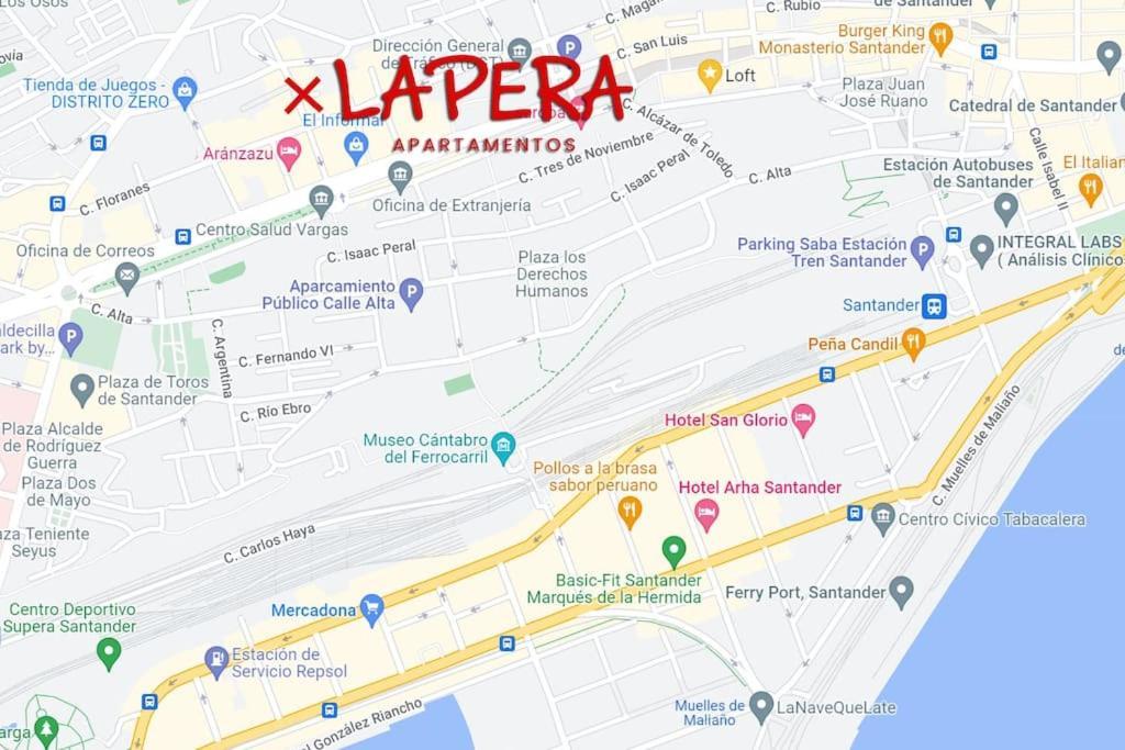 Alojamientos Turisticos Con Terraza En Santander Lapera Εξωτερικό φωτογραφία